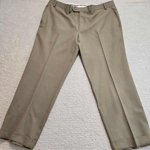 Lauren Ralph Lauren Total Comfort Men's Dress Pants 100% Wool Size 40x30 - Picture 1 of 10